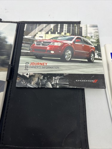2013 Dodge Journey Owners Manual Set With Case And Disc OEM M - 11 - Picture 3 of 3