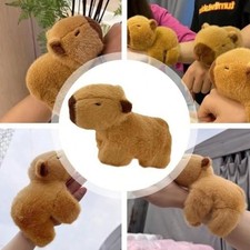 Plush Capybara Doll Capybara Stuffed Animal Wristband