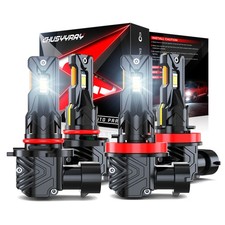 For Kenworth T680 2023 LED Combo Light Headlights High Low Beam Bulbs 6000K