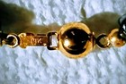 Artisan 14k Hematite Freshwater Pearl & Black Spinel Necklace 23" #41 — photo 6