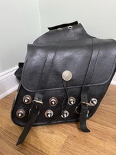 Vintage Willie And Max Motorcycle Double Throw over Saddlebags -  Made in USA