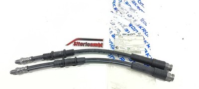 2X Front Brake Tube Bilateral 357Mm Suitable For Lancia Y10 1985 1995