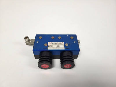 Telewave T-4560 Dual Ferrite Isolator 400-512 MHz, TWL-35 Dry Coaxial Load