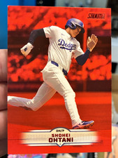 2025 Topps Stadium Club Shohei Ohtani Red Foil #58 Dodgers