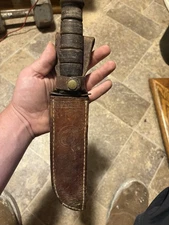 WWII USMC KA-BAR Knife Original