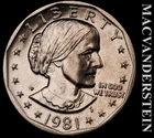 1981-P Susan B Anthony Dollar — photo from another recent sale