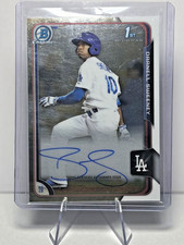 2015 Bowman Chrome Prospects Auto Darnell Sweeney #BCAP-DS Auto Dodgers