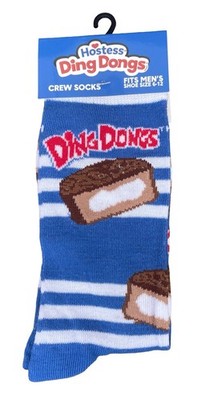 Erwachsene Neuheit Crew-Socken HOSTESS DING DONGS - amerikanischer USA-Import UK-Verkäufer