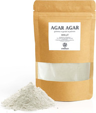 ERBOTECH, Agar Agar, Food Gelatin Powder, 100% Vegetable Gelling Agent