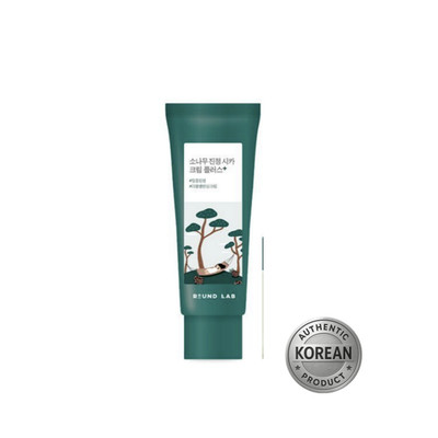 Round Lab Pine Soothing Cica Cream Plus 60ml KBeauty Moisturizer Sensitive Skin 