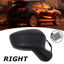 Right Electric Power Folding Wing Door Mirror Black For Mazda CX-5 2012-2015 New