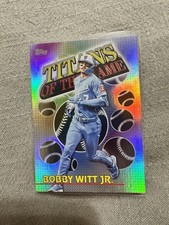 Topps Titans of the Game 2026 TOG-16 Bobby Witt Jr. Insert Royals MLB Card