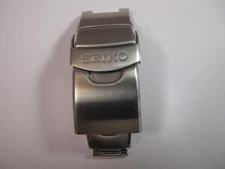 SEIKO MENS ALL SS G DEPLOYANT CLASP FOR 20MM LINKS