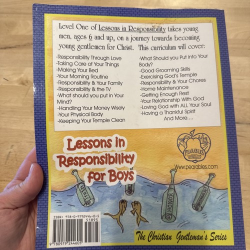 Lessons in Responsibility for Boys : Level One - Picture 2 of 4