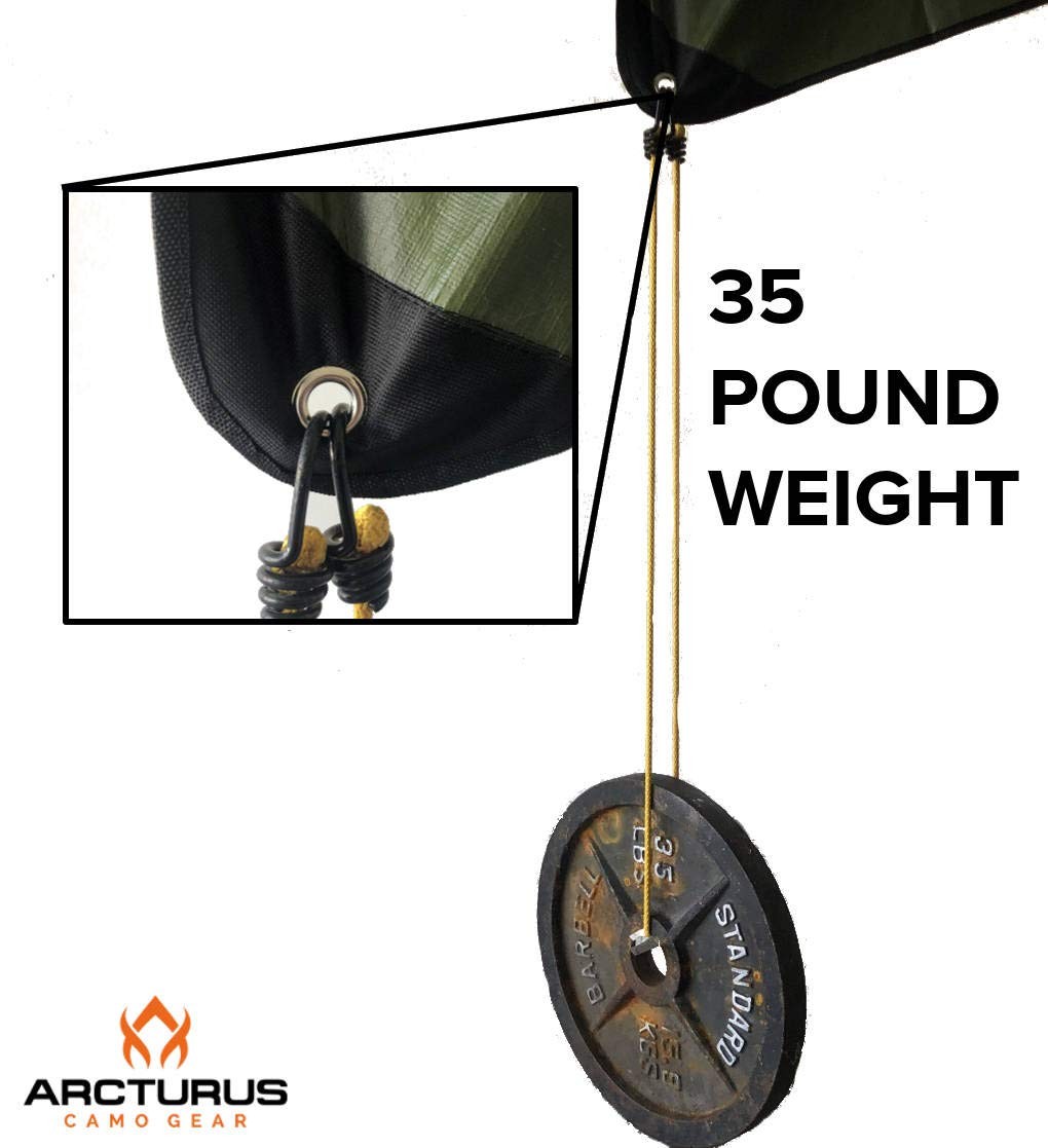 Arcturus Insulated Tarp, Reusable Heavy Duty Thermal Survival Blanket – 60x82...