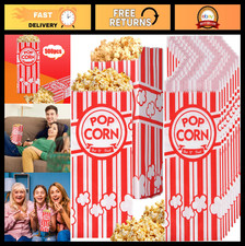 1000 Paper Popcorn Bags - 1 oz Mini Serving Bags for Carnival, Party Supplies, M