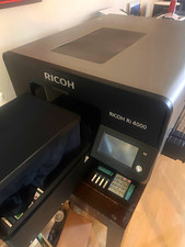 Ricoh Ri 4000 DTG Garment Printer Automatic 6-Color Touchscreen Panel