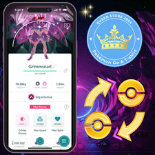 Pokémon GO - Shiny Gigantamax Grimmsnarl Bac...
