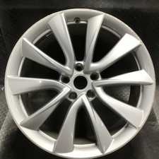 2020-2023 Tesla Model 3 190304 Wheel 19 x 8-1/2 Rim Silver Painted 104422400B