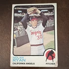 Topps 1973 Nolan Ryan #220 Base Set California Angels MLB Baseball Card