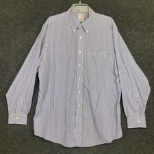 Brooks Brothers Madison Mens Long Sleeve Button Down Shirt Size 17-35