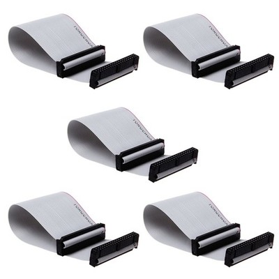 Gowoops 5 PCS of GPIO Ribbon Cable Flat Wire 20cm 5 