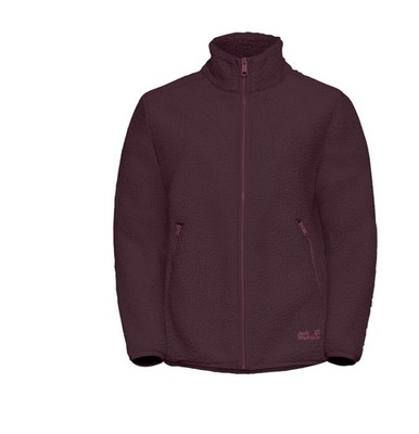 Jack Wolfskin High Curl Jacket Women Fleecejacke Kuschelfleece Outdoor amaranth
