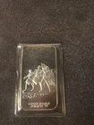 VINTAGE 1973 YANKEE DOODLE - SPIRIT OF '76  - USC - 1oz .999 SILVER ART BAR