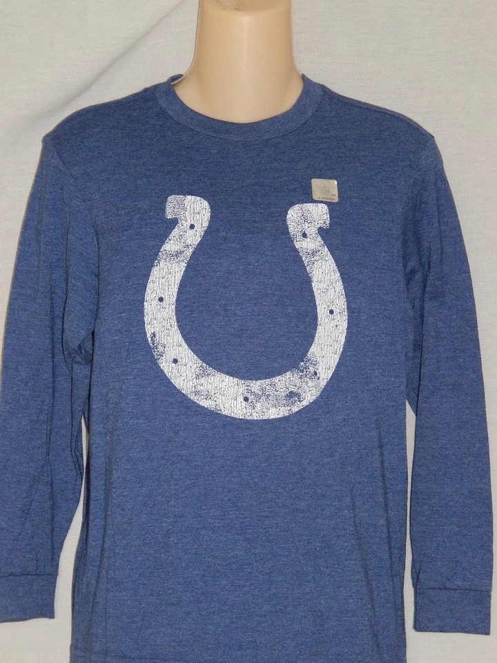 Indianapolis Colts футболка для мальчиков размер средний 8 XL 14/16 синий новый NFL футбол Топ - Изображение 3 из 4
