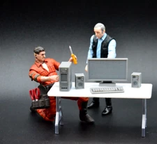 3.75 SCALE PC COMPUTER DESKTOP PROP STAR WARS GI JOE MECH 1:18 FIGURE DIORAMA