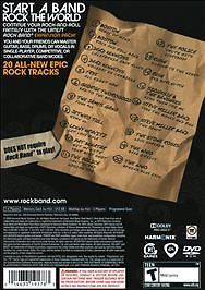 Rock Band Track Pack: Classic Rock (Sony PlayStation 2, 2009)