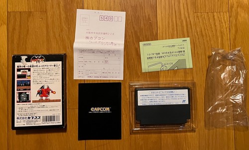 RED ARREMER II 2 Gargoyle's Quest Famicom Japan NES Capcom Nintendo 1992 - Picture 2 of 6