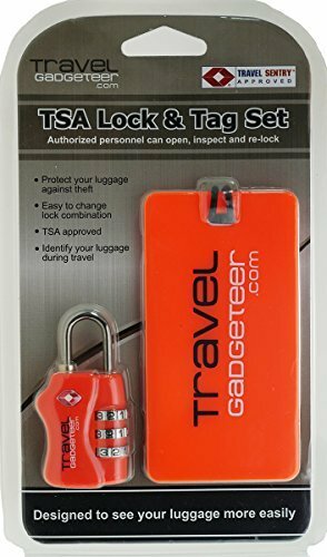 (2-Sets) TSA Luggage Lock + Matching TAG | BRIGHT COLORS Easily Identify Luggage - Picture 14 of 38