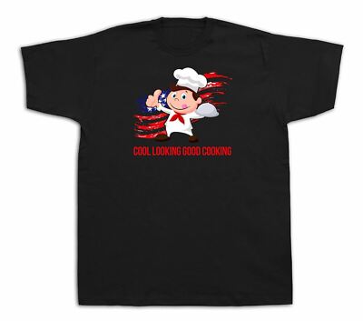 Cool looking good cooking master chef fashion Tshirt tee flavour program gift