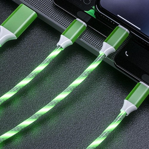 LED 100CM Fast Charge Type C USB Cable Cord For Galaxy Q5D0 S21 S23 S10 S22 Z2H4 - Picture 11 of 20