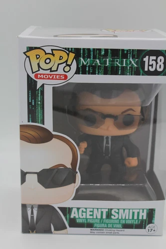 Funko Pop Movies The Matrix # 158 Agent Smith + Protector