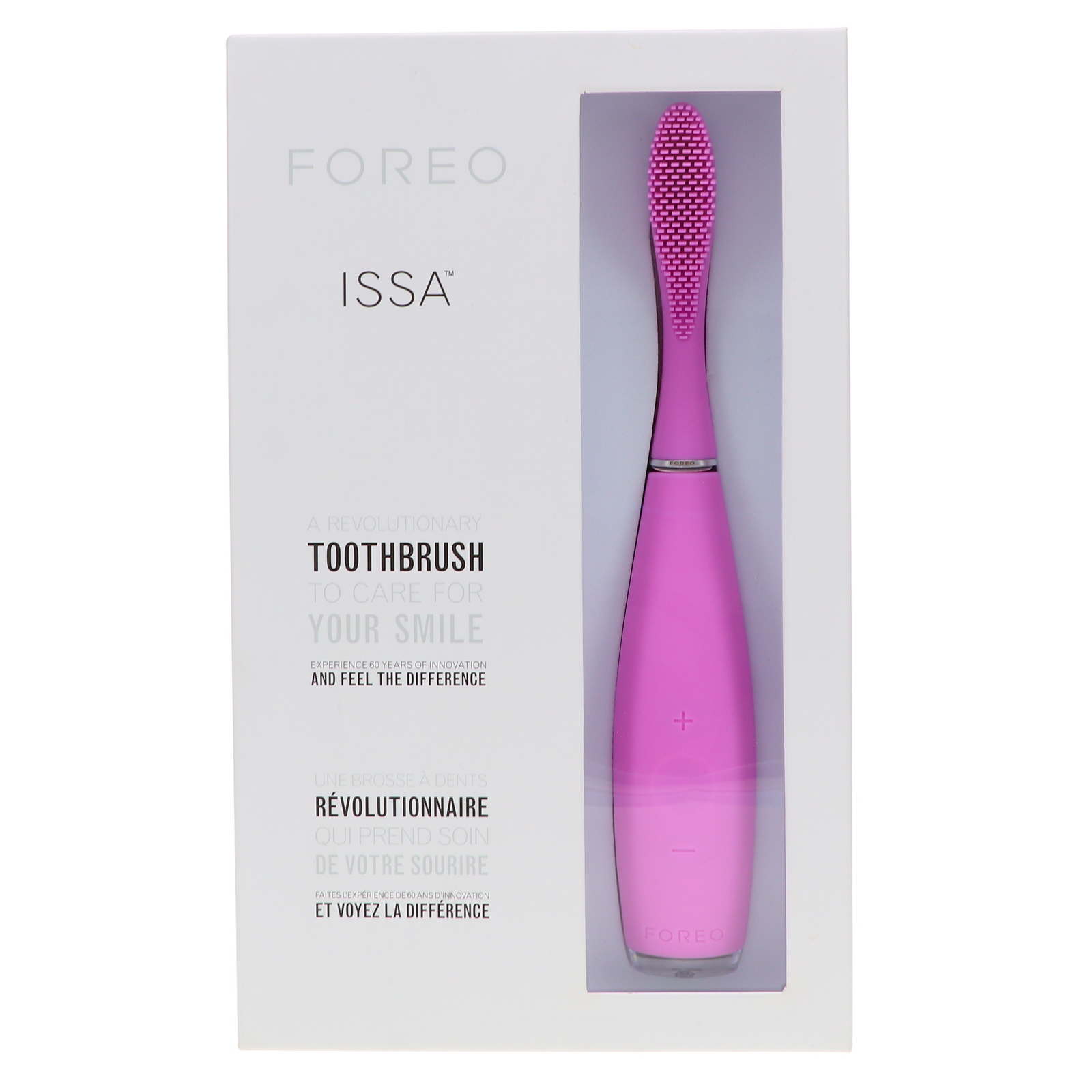 Гибридная перезаряжаемая зубная щетка FOREO ISSA щетина из силикона и PBT ЛАВАНДОВОГО цвета 20390₽