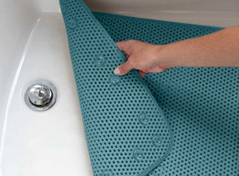 Deluxe Bathtub Mat Non Slip Soft Foam Bath Mats for Bathroom Tub ...