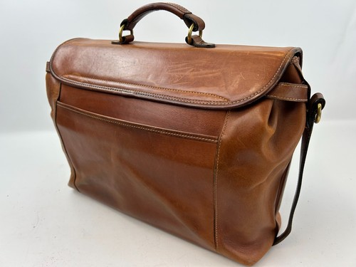 Vintage Leather BALLY Business Executive Professional Briefcase Bags Mens - Picture 8 of 15
