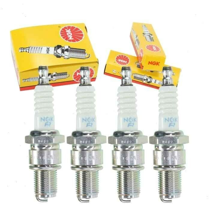 4 Pack) NGK B8ES2411 Standard NON RESISTOR Spark Plug HONDA