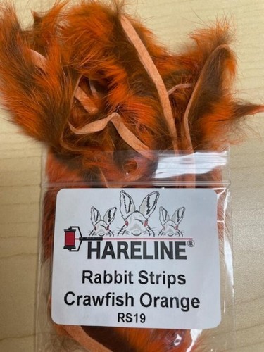 HARELINE NATURAL AND DYED RABBIT STRIPS. ZONKER. YOU PICK COLOR. FLY TYING. - Picture 19 of 54