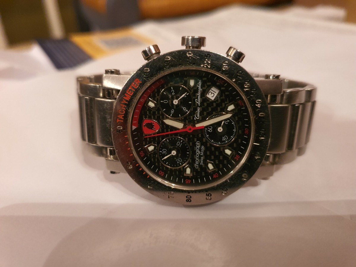 Tonino Lamborghini CG211M 時計 Men's CHRONOGRAPH Watch TONINO LAMBORGHINI 10E. Swiss