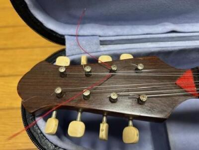 Kunishima Mandolin No.30 made in 1977 Vintage w/ Semi Hard Case