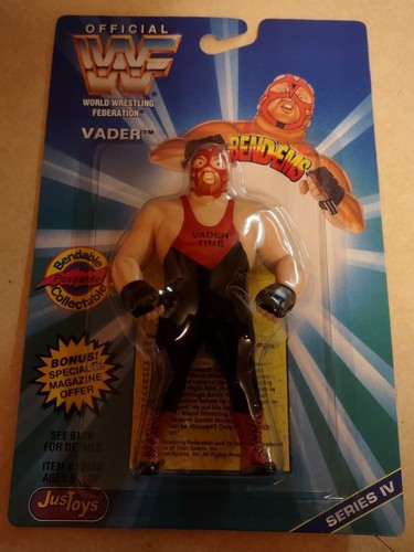 WWF VADER 1996 Bend-ems Series 4 Wrestling action ...
