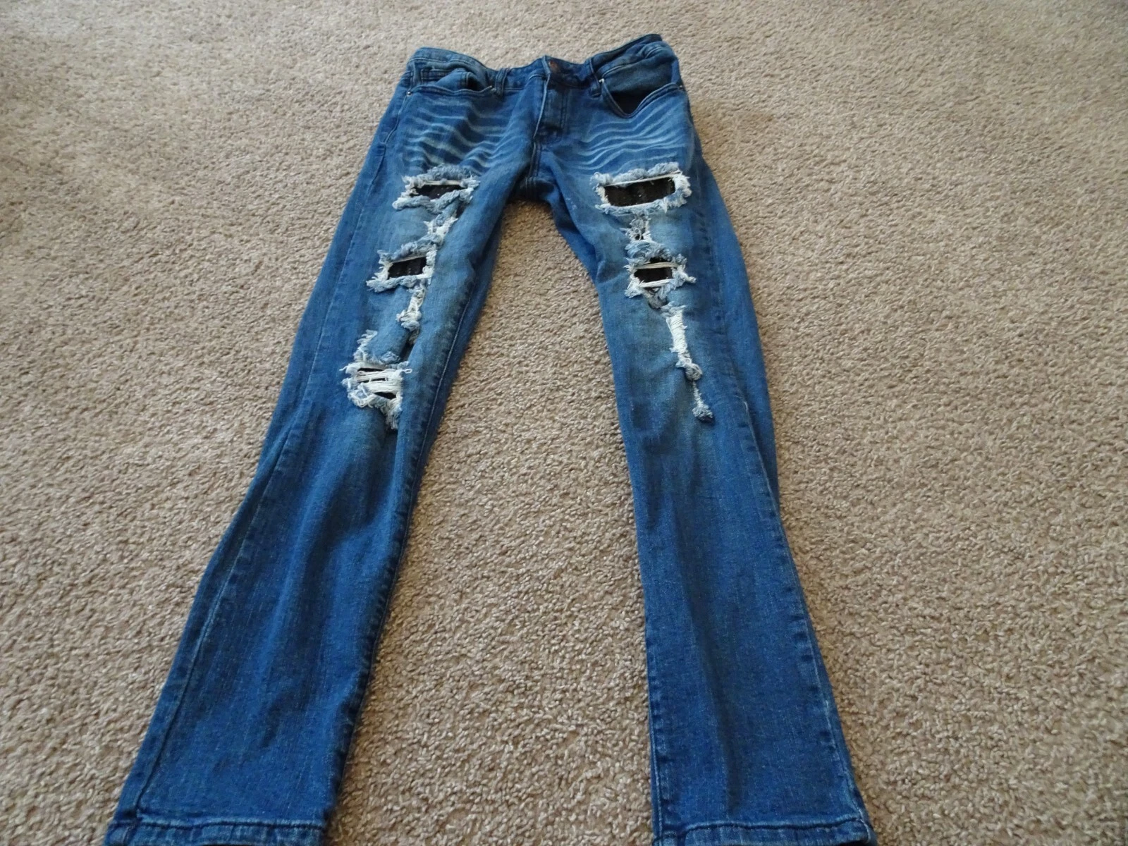 Jeans skinny Supreme Rue 21 homme lavé foncé taille 30/32