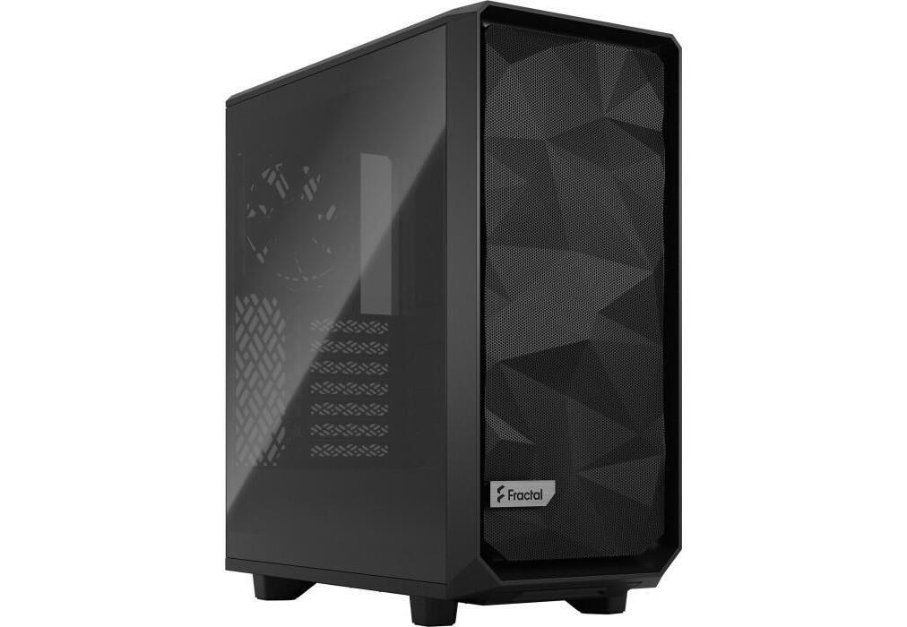 Фрактальный дизайн Meshify 2 Compact - schwarz Легкое закаленное стекло 22390₽