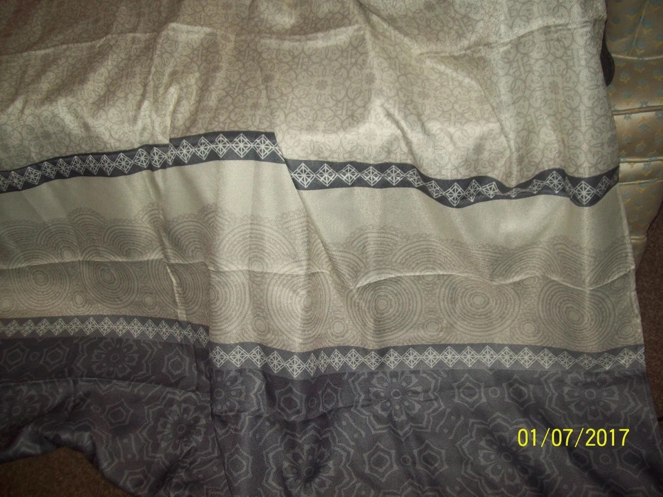 Essentialhome 70 x 70" Mezcla Colores Geométricos Tela Cortina de Ducha-NUEVO SIN ETIQUETAS Foto 4 de 4