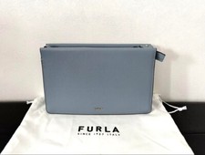 Borsa a tracolla FURLA logo mini donna blu opaco con borsa portaoggetti