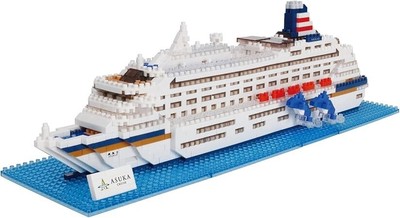 Nano Block M.S. Asuka II 1440 Peace 8 × 8.6 × 28cm NBM-043