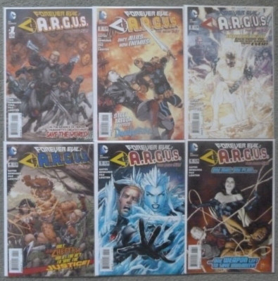 FOREVER EVIL ''ARGUS'' #1-6 SET..GATES/TAN..DC NEW 52..VFN+..2,3,4,5..A.R.G.U.S.